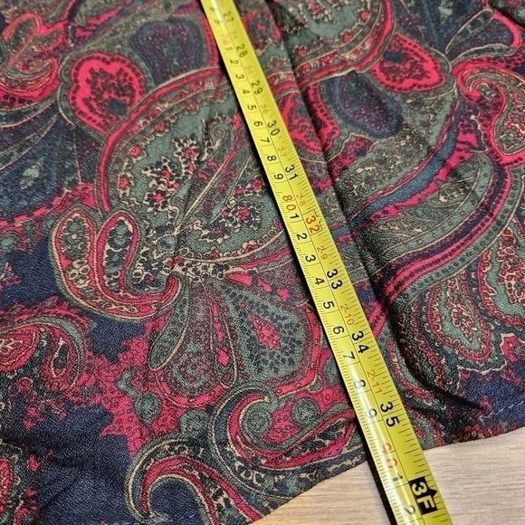 Designs Lane Bryant vintage maxi A-line skirt size 18/20 NEW with tags - Picture 4 of 7